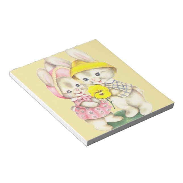 Bunny Girl+Boy Notepad (Angled)