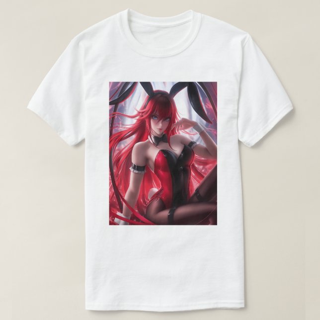 Bunny Girl Rias V2 84 T-Shirt (Design Front)