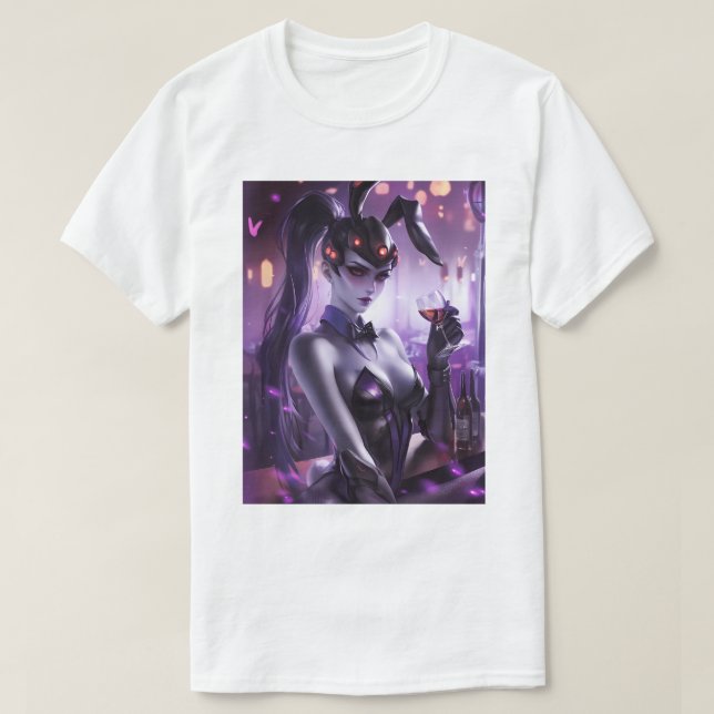 Bunny Girl Widowmaker 115 T-Shirt (Design Front)