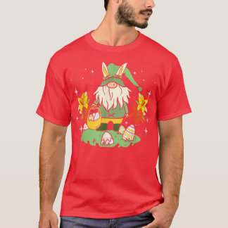 Bunny Gnome and Easter gnome with easter gnome bun T-Shirt