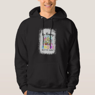 Bunny Gnome Rabbit Eggs Hunting Happy Easter Day F Hoodie