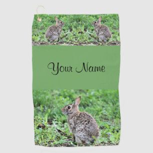 Bunny Golf Towel