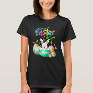 Bunny Happy Easter Day Costume Love Rabbit Eggs T-Shirt