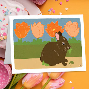 Bunny Happy Spring Card