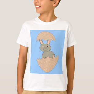 Bunny Hatching from Egg Weird Kids T Shirt