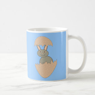 Bunny Hatching from Egg Weird Mug