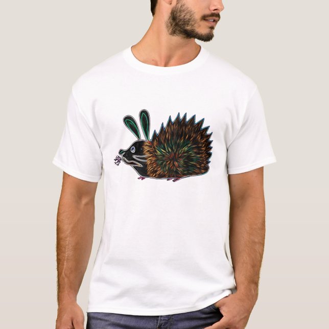 Bunny Hedgehog And Flaming Carrot T-Shirt (Front)