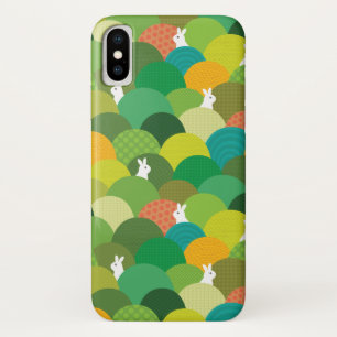 Bunny Hidden In The Hills iPhone X Case