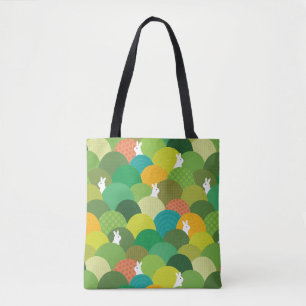 Bunny Hidden In The Hills Tote Bag