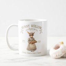 Bunny Hollow Bakery Vintage Easter Rabbit Baker