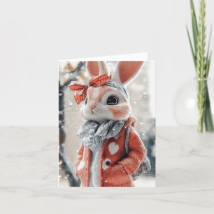 Bunny Hop Holiday Card