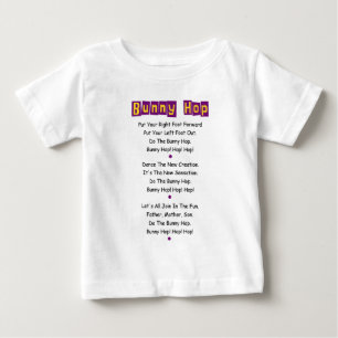 Bunny Hop Lyrics Baby T-shirt Baby Bodysuit