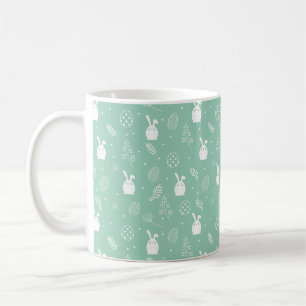 Bunny Hop Mug – Easter Egg Pattern