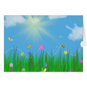 bunny hopping through grass