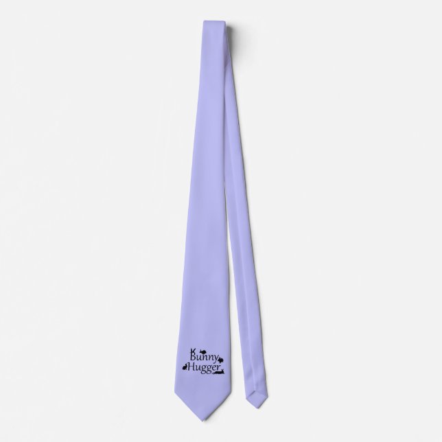 Bunny Hugger Tie (Lilac) (Front)