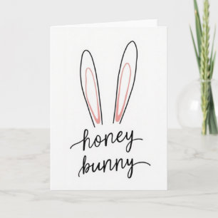 Bunny Hugs Friend Card