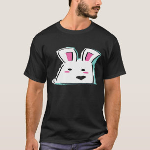 Bunny Illustration Cute Rabbit Adorable T-Shirt
