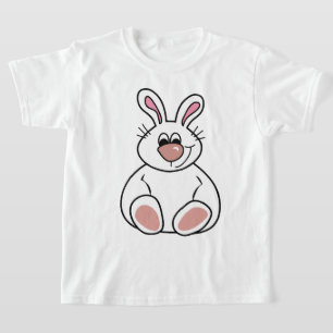Bunny Illustration T-Shirt for Kids