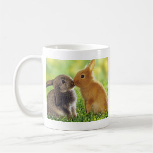 Bunny Kiss Coffee Mug