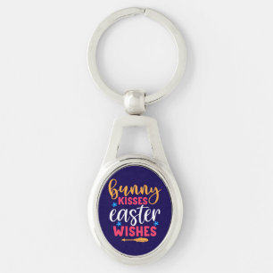 Bunny Kisses Easter Wishes-69739 Key Ring