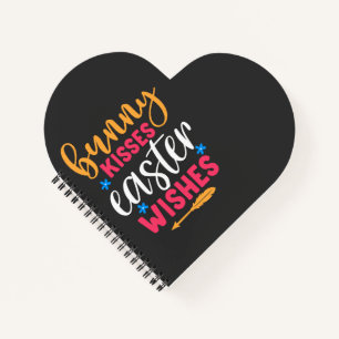 Bunny Kisses Easter Wishes-69739 Notebook
