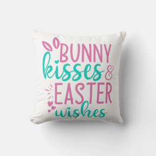 Bunny Kisses & Easter Wishes Cushion