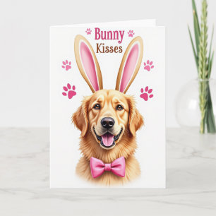 Bunny Kisses Puppy Friend Card