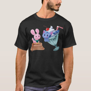 Bunny Kitty Pancake Milkshake T-Shirt