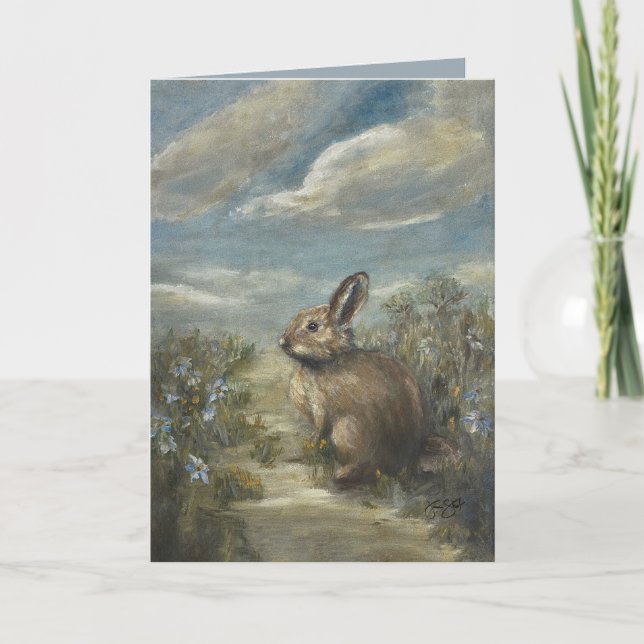 Bunny Lane [blank] 5 x 7" Card (Front)