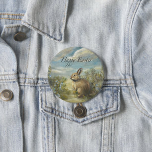 Bunny Lane EASTER 7.5 Cm Round Badge