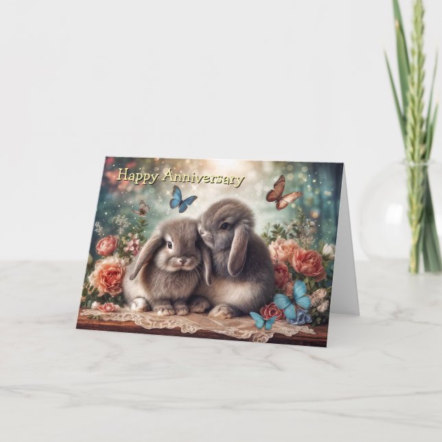 Bunny Love Card (Front)