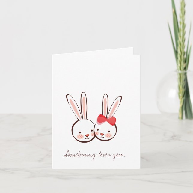 Bunny Love Easter Cards (Front)