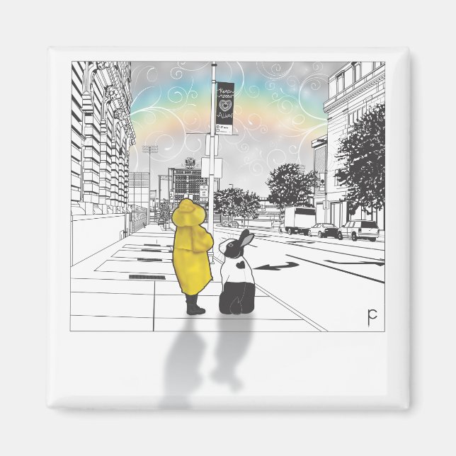 BUNNY LOVE MAGNET (Front)