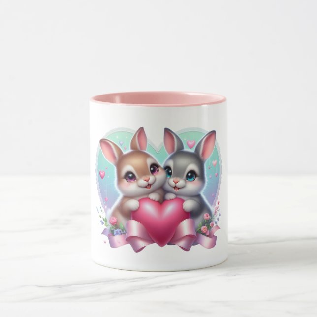 Bunny love mug (Center)