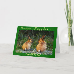 BUNNY LOVE Wild Rabbit Collection Card