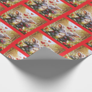 Bunny Love Wrapping Paper