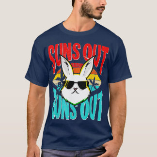 Bunny Lover Suns Out Buns Out T-Shirt