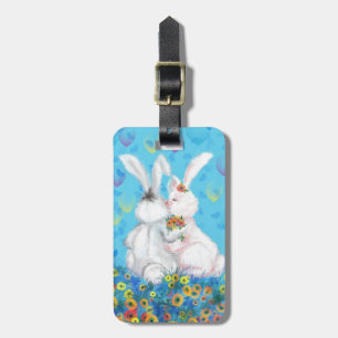 Bunny Luggage Tag