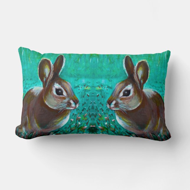 Bunny Lumbar Cushion (Front)