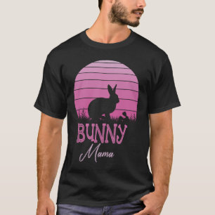 Bunny Mama Rabbit Mom Graphic for Women andT-Shirt T-Shirt