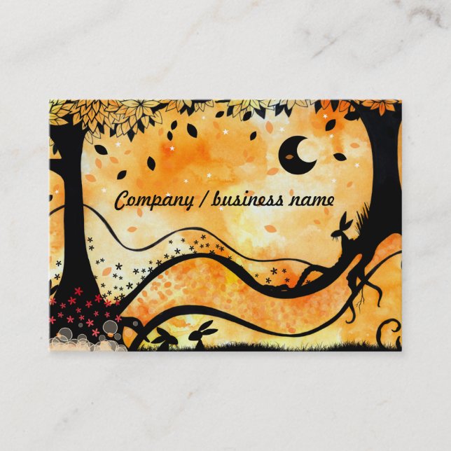 Bunny McGee - business cards (Front)