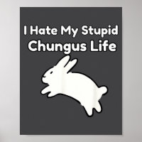 Bunny Meme I Hate My Stud Chungus Life 