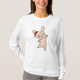Bunny Merry Christmas Winter Animals Rabbits T-Shirt