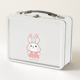 Bunny Metal Lunch Box
