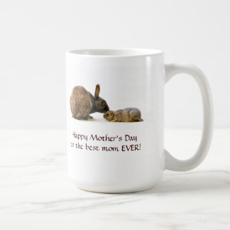 Bunny mother & baby - mugs