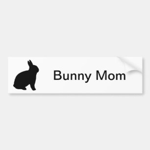 Bunny Mum Bumper Sticker