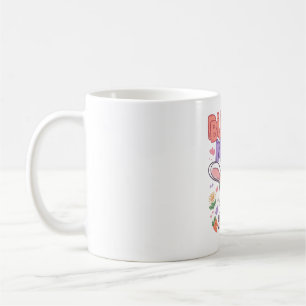 Bunny Mum Floral Crown Coffee Mug