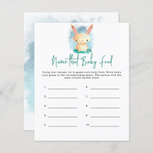 Bunny Name that baby Food shower game