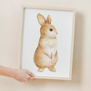 Bunny Nature Woodland Nursery Decor