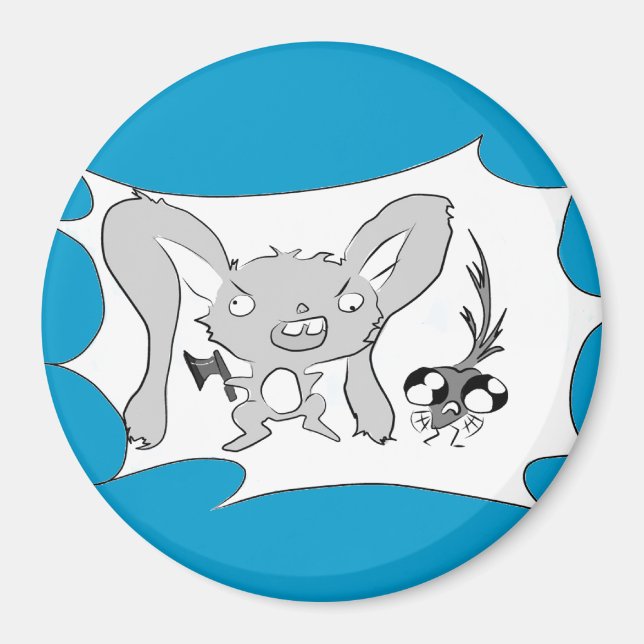 Bunny needs eats magnet (Front)